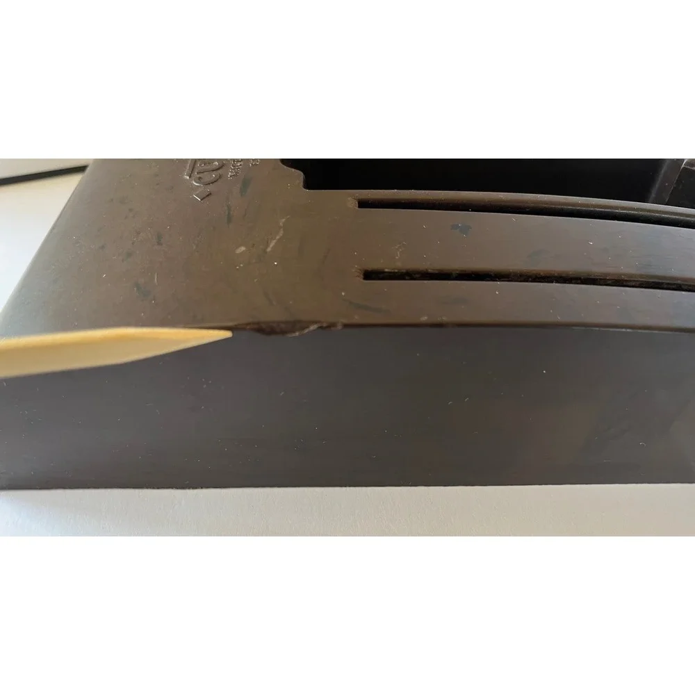 Vintage Cutco Brown 5 Slot Knife Holder Wall Mount In-Drawer Storage Made in USA - Picture 11 of 11